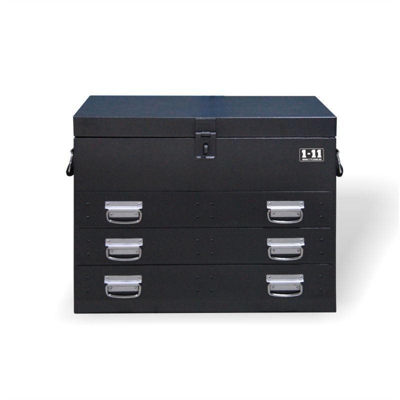 VEHICLE CHEST 3 DRAWER CHARCOAL GREY 747X436X588 - GB FASTENERS
