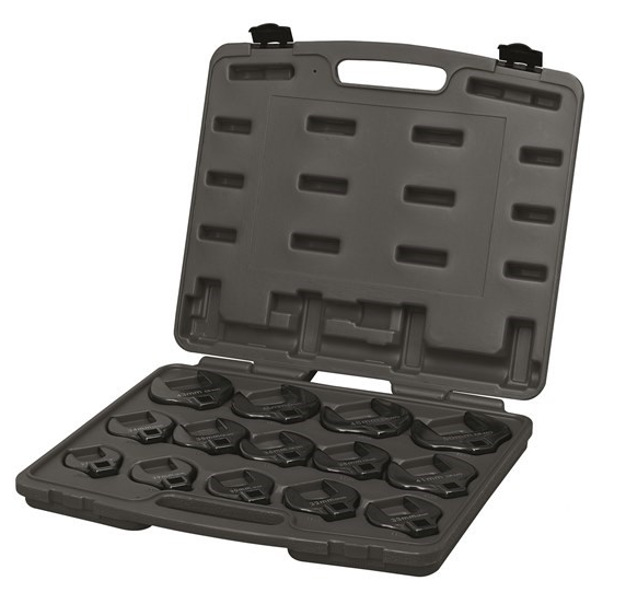 TOLEDO 301465 CROWFOOT WRENCH SET METRIC 1/2DR