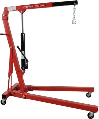 1 TON ENGINE CRANE FOLDABLE