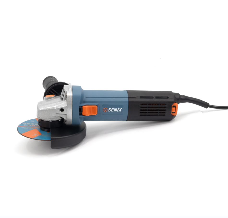 SENIX AC CORDED 1010W 125MM ANGLE GRINDER W/CASE