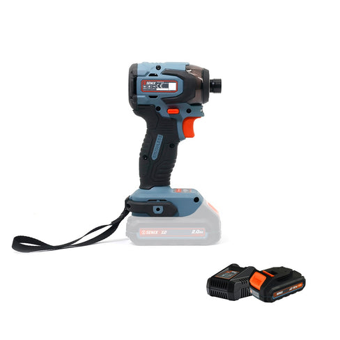 SENIX X2 18V BRUSHLESS IMPACT DRIVER KIT W/BONUS BATTERY