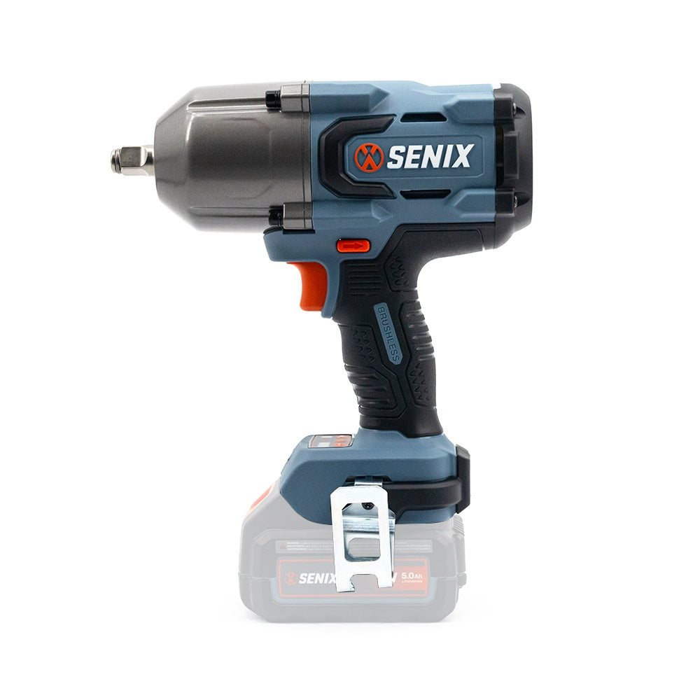 SENIX X2 18V 1/2" 330NM BRUSHLESS IMPACT WRENCH SKIN