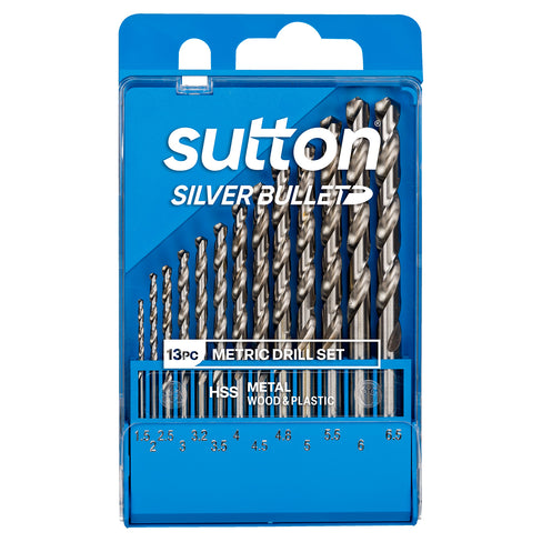 DRILL D101 SM1 JOBBER HSS SILV BULLET SET 1.5-6.5MM 13PC