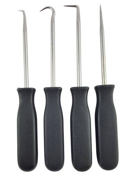 4 PIECE HOOK & PICK SET - GB FASTENERS