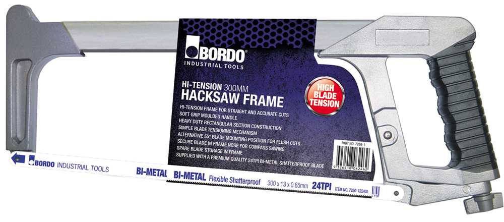 HI-TENSION GENERAL PURPOSE HACKSAW FRAME 300MM